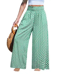 Женские штаны Casablanca Flow Ornate Cupshe, зеленый