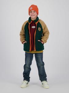 Vingino Флисовая куртка "Тони" зеленого цвета