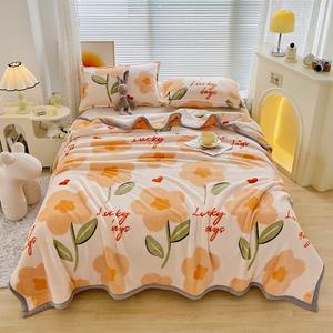 Antarctic Простыня из молочного велюра 150х200 см, зимняя утепленная, двусторонний велюр