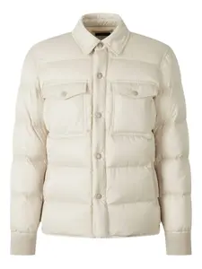 Стеганый пуховик TOM FORD, нейтральный