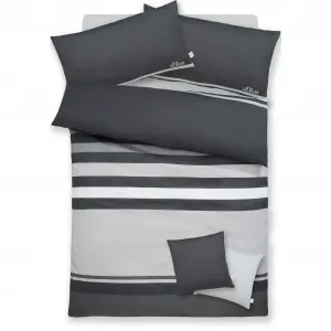 Постельное белье S.Oliver Феня с 2 наволочками, серый
