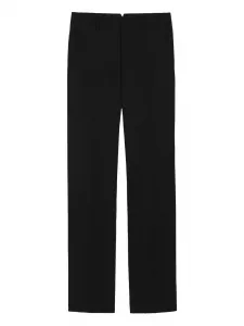 Брюки с петлями для ремня AMI Paris, черный