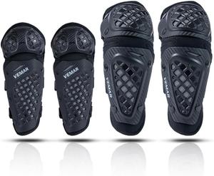 Мужские мотоциклетные наколенники для езды на мотоцикле, защита от падений, защита для мотокросса, дышащие мотоциклетные наколенники со светоотражающим рисунком для занятий спортом на открытом воздухе (E30) RHkxjPjyF