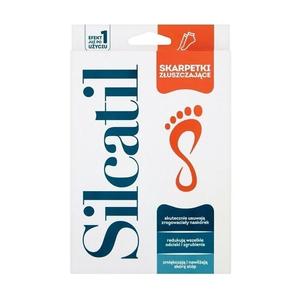Silcatil Skarpetki Złuszczająceгелевые носки, 1 шт.