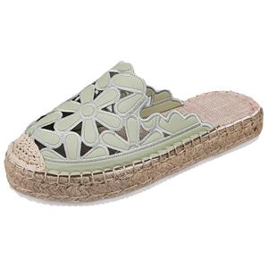 WUJI Тихие абразивостойкие нескользящие закрытые тапочки женские Ecru, цвет Ecru