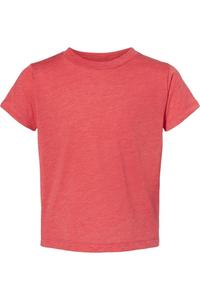 Футболка для малышей BELLA + CANVAS Triblend, цвет red triblend