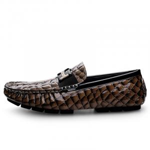 BOLE Мужские повседневные туфли мужские низкие топы коричневые, цвет Brown