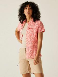 Regatta Функциональная рубашка "Packaway" кремово-фиолетового цвета