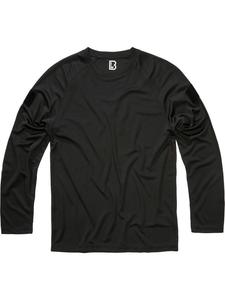 Brandit Лонгслив с длинным рукавом «Quick Dry Shirt Longsleeve» черного цвета