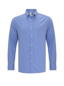 Рубашка обычного кроя на пуговицах By Diess Collection, синий