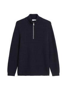 Вязаный свитер в синих глубинах Marc O'Polo DENIM