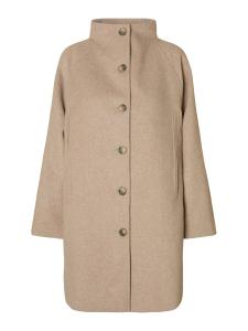 Пальто межсезонное SELECTED SLFVINNI, кремовый