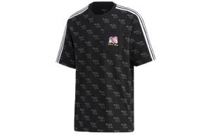 Футболка унисекс черная Adidas Neo