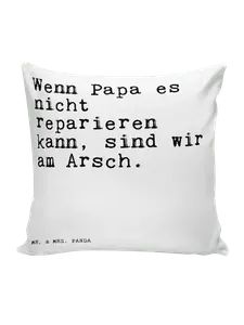 Подушка Mr. & Mrs. Panda, белый