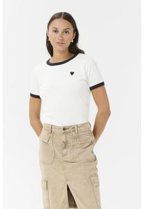 Футболка с принтом KALILIAN Kaffe, белый