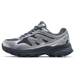 CAMEL Скользоустойчивые и дышащие мужские низкие повседневные беговые кроссовки Castle Gray/Silver White, цвет Castle Gray/Silver White