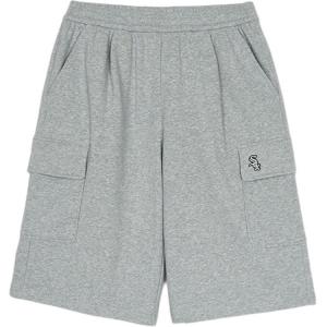 SS25 Карго-шорты Unisex Heather Gray MLB, серый