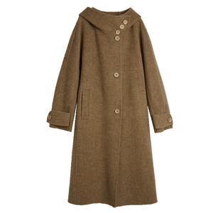 Куртка женская с капюшоном Moderate ELLE, темно-коричневый