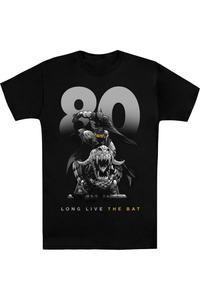 Футболка с коротким рукавом Batman Big 80 для взрослых Gildan, черный