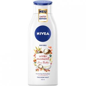 NIVEA Winter Moment Body Milk 400 мл Насыщенный лосьон для тела для сухой кожи - 48 часов увлажнения