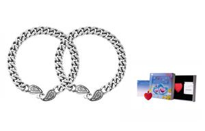 Титановый стальной пэчворк браслет unisex ASTAR HADES, синий