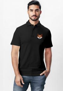 Рубашка поло MIT FUCHS MOTIV– KURZARM Neverless, черный