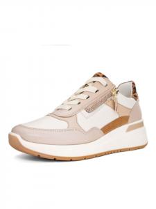 Кроссовки на шнуровке ara, бежевый