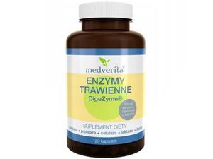 Medverita, Пищеварительные ферменты, DigeZyme, 120 капсул