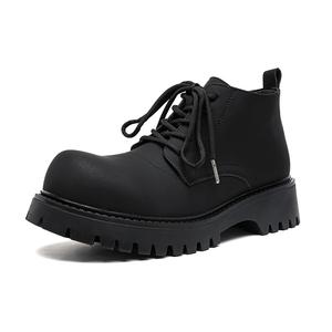 V ZERO FIVE Черные мужские зимние ботинки с меховой подкладкой, цвет Black 1 8922 (Fleece-Lined)