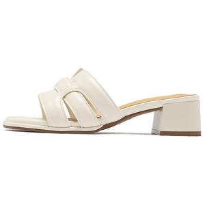 Тапочки-слайды 4,5 см женские AGSDON, Beige