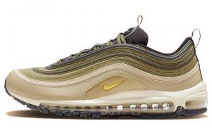 Кроссовки Nike Air Max 97 Cheung Ka Long Don't Lose Your Way, бежевый/зеленый