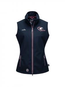 SCHIETWETTER Мягкий жилет для плохой погоды, для пресной воды, Heike Bo, темно-синий