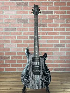 Электрогитара PRS SE Swamp Ash CE 24 с пескоструйной обработкой - пескоструйный белый