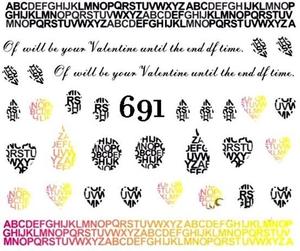 Водные наклейки для ногтей - №691, Raisin