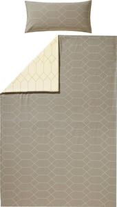 Двустороннее постельное белье REDBEST 204613 2-teilig, серо-коричневый - 135 x 200 см