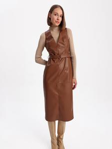 Платье до колена BGN, коричневый