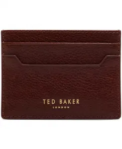 Кошелек из карамельной кожи с текстурой гальки Ted Baker, коричневый