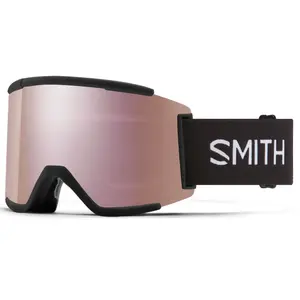 Снежные очки Squad XL Smith, Black/ChromaPop Sun Black Gold Mirror
