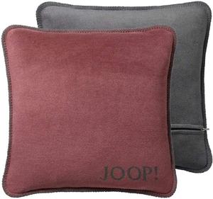 ЙУУП! Подушка декоративная без наполнения Uni-Doubleface цвет фиолетово-грифельный размер 50 х 50см Joop