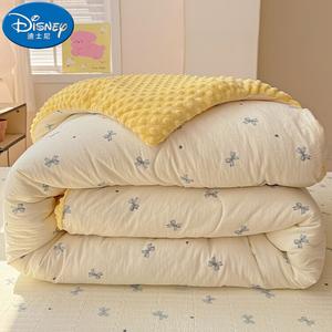 Disney Детское одеяло 200х230 см, вес 3 кг, хлопковое, утепленное, цвет Naihuangdieyu