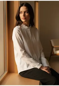 Блузка cuantoinett на пуговицах Culture, Spring Gardenia