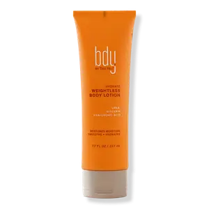 Восстанавливающий невесомый лосьон для тела с глицерином и гиалуроновой кислотой. bdy.