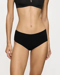 Макси-шортики с высоким покрытием, безшовные, с чистым кроем и из микрофибры Triumph, черный