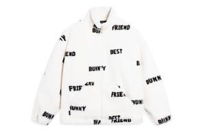 Куртка Disney унисекс молочно-белый жаккардовая с принтами Lining