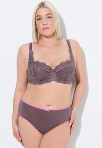 Бюстгальтер на косточках Ulla Popken, коричневый