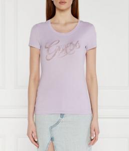 Футболка Guess Jeans Slim Fit, лавандовый