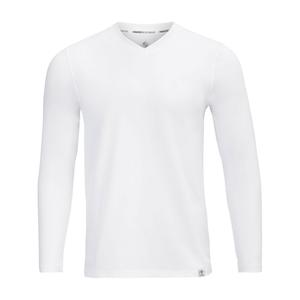 Лонгслив Haasis Bodywear Shirt V Ausschnitt, белый