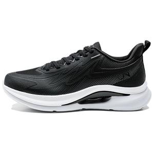 QIAODAN Кроссовки мужские черные с противоскользящим покрытием, износостойкие, низкие, повседневные