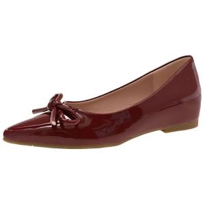 WUJI Женские повседневные туфли 1 см Бордо, цвет Burgundy