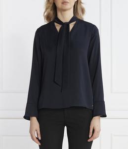 Блуза Marc Cain Loose fit, темно-синий